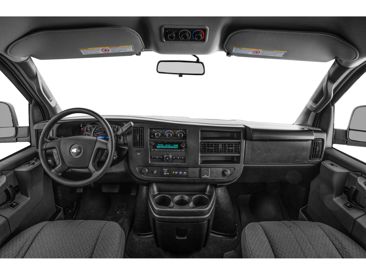 2024 Chevrolet Express 3500 Passenger LT Extended Van 3D