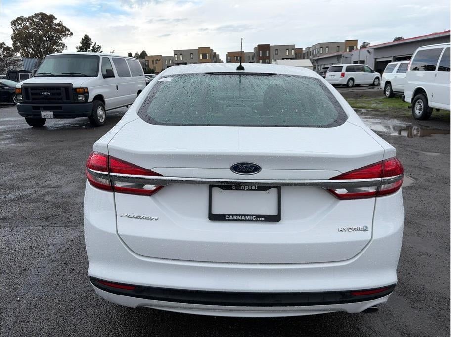 2018 Ford Fusion S Hybrid Sedan 4D