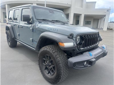 2024 Jeep Wrangler 4xe Willys 4xe Sport Utility 4D