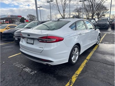 2018 Ford Fusion S Hybrid Sedan 4D