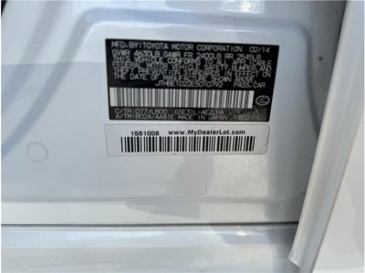 2014 Lexus IS IS 350 Sedan 4D