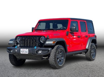 2023 Jeep Wrangler 4xe Willys 4xe Sport Utility 4D