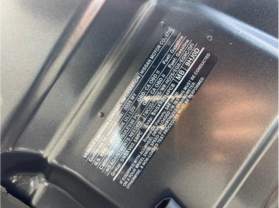 2025 Nissan Altima 2.5 S Sedan 4D