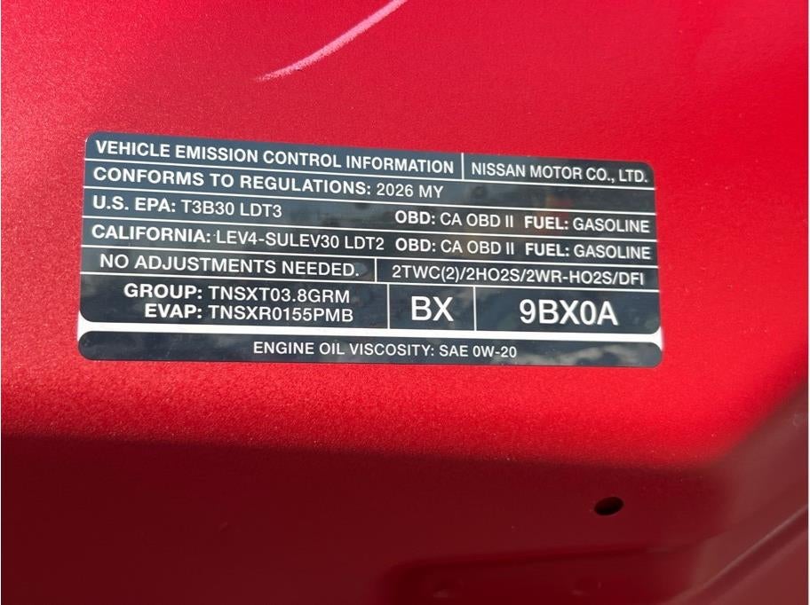 2026 Nissan Frontier Crew Cab PRO-4X Pickup 4D 6 ft