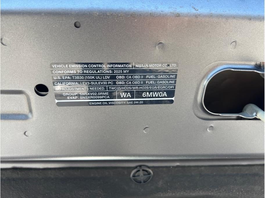 2025 Nissan Sentra S Sedan 4D