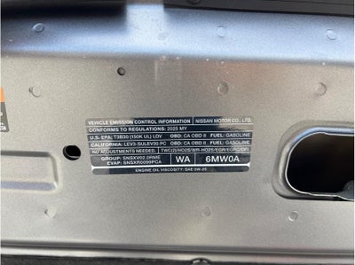 2025 Nissan Sentra SV