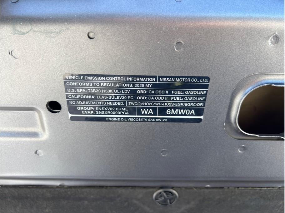 2025 Nissan Sentra SV