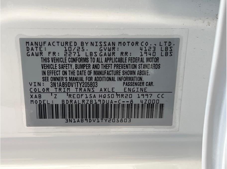 2026 Nissan Sentra SR Sedan 4D