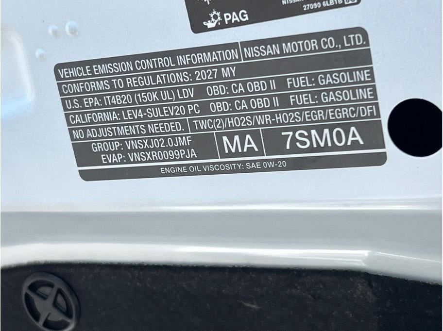 2027 Nissan Sentra SR