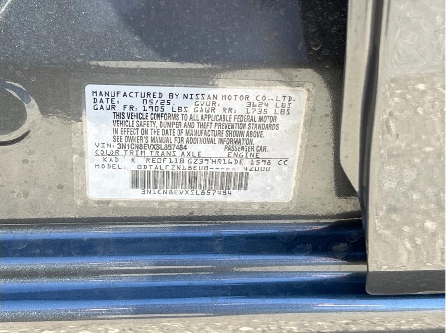 2025 Nissan Versa SV Sedan 4D