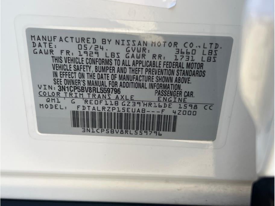 2024 Nissan Kicks S Sport Utility 4D