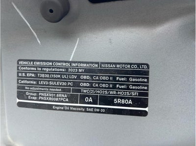 2023 Nissan Kicks SR Sport Utility 4D