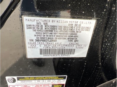 2026 Nissan Kicks S Sport Utility 4D