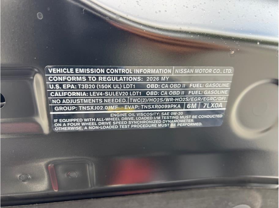 2026 Nissan Kicks S Sport Utility 4D