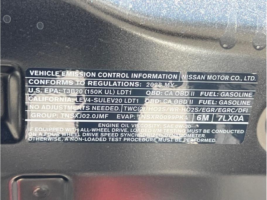 2026 Nissan Kicks S