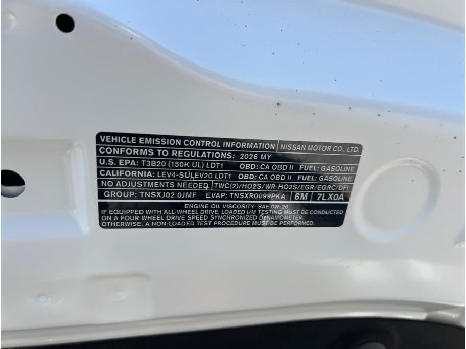 2026 Nissan Kicks SV