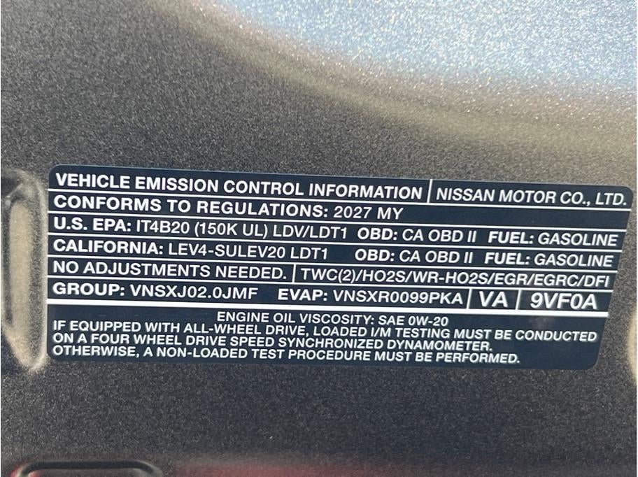 2027 Nissan Kicks MPV SV
