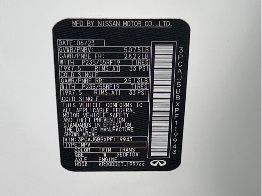 2023 INFINITI QX50 LUXE Sport Utility 4D