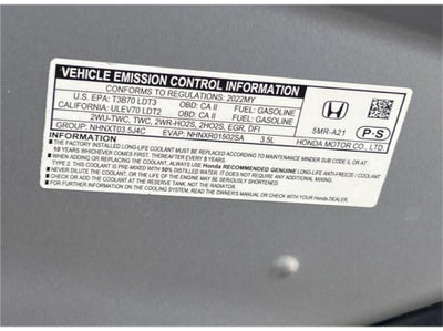 2022 Honda Odyssey EX Minivan 4D