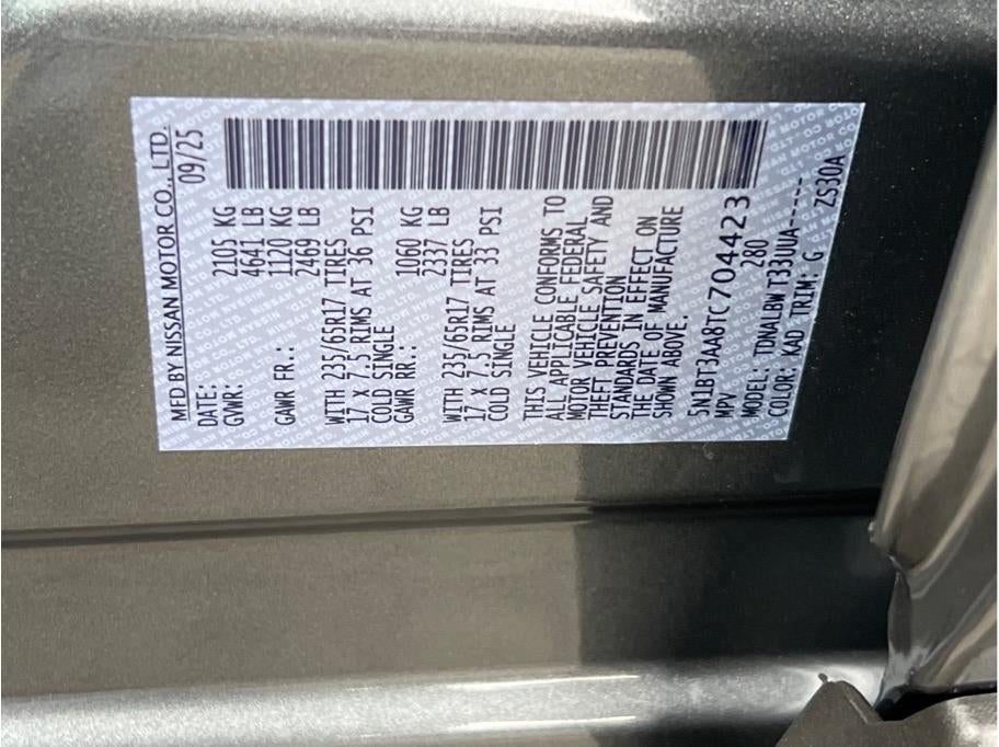 2026 Nissan Rogue S Sport Utility 4D