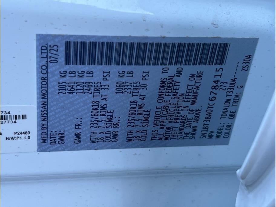 2026 Nissan Rogue SV Sport Utility 4D