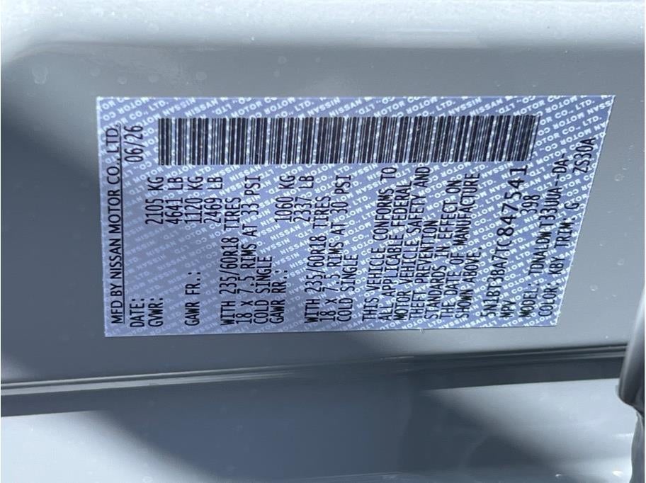 2026 Nissan Rogue 2026.5 SV