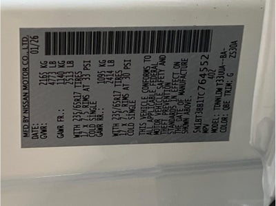 2026 Nissan Rogue SV Sport Utility 4D