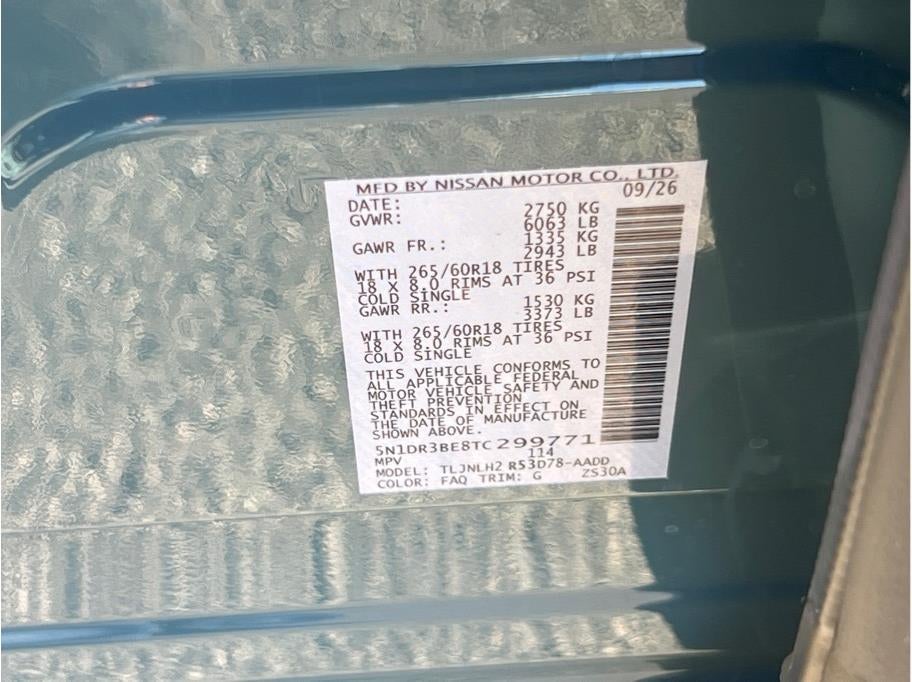 2026 Nissan Pathfinder Rock Creek Sport Utility 4D