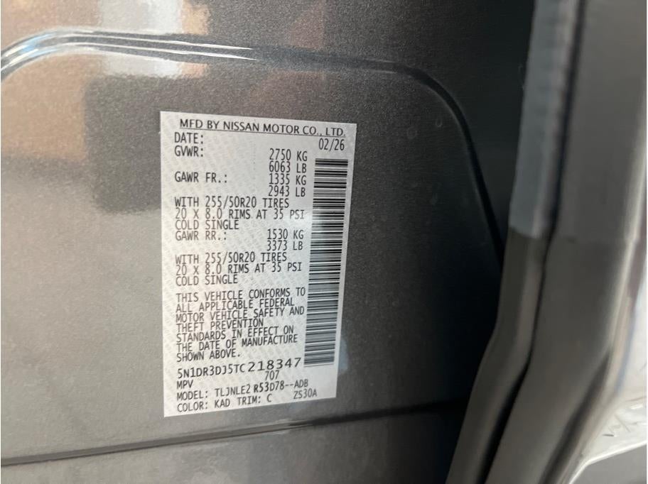 2026 Nissan Pathfinder Platinum