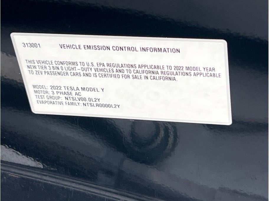 2022 Tesla Model Y Performance Sport Utility 4D