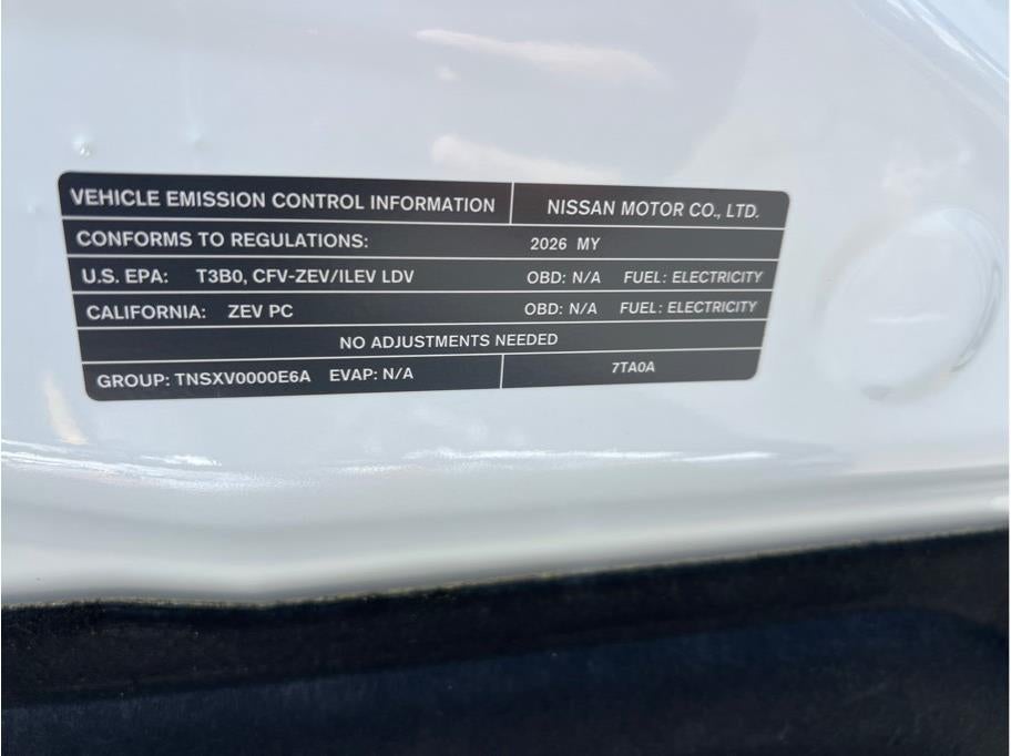 2026 Nissan LEAF S PLUS Hatchback 4D