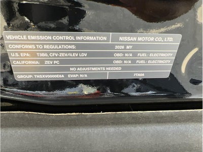 2026 Nissan Leaf S+