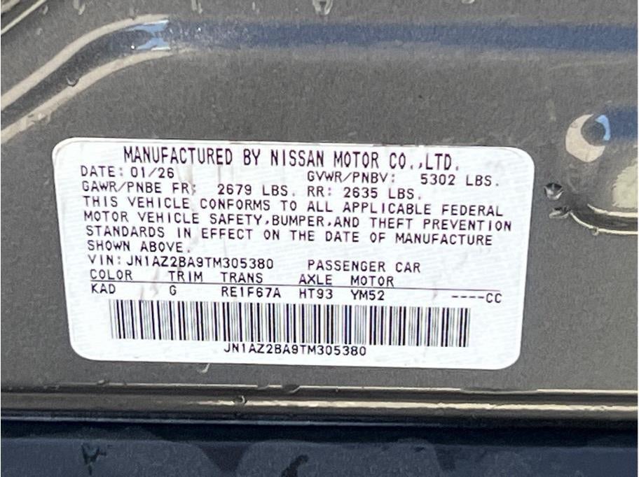 2026 Nissan LEAF S PLUS Hatchback 4D