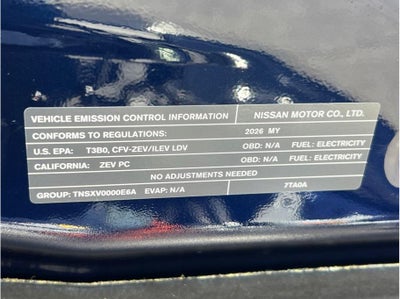 2026 Nissan Leaf SV+