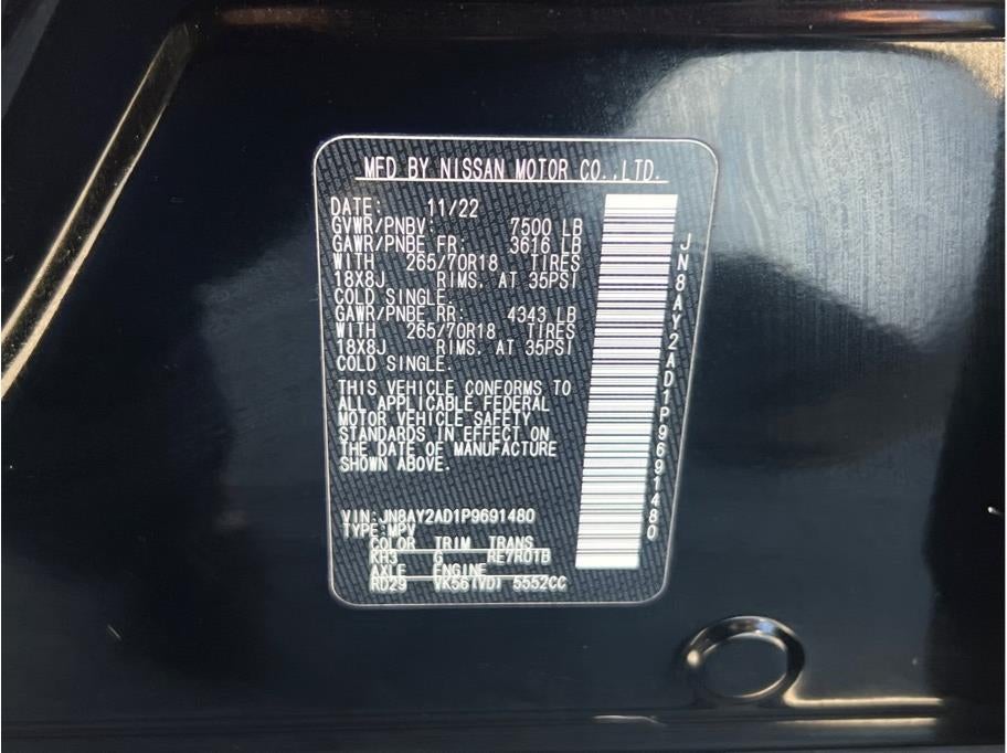 2023 Nissan Armada SV Sport Utility 4D