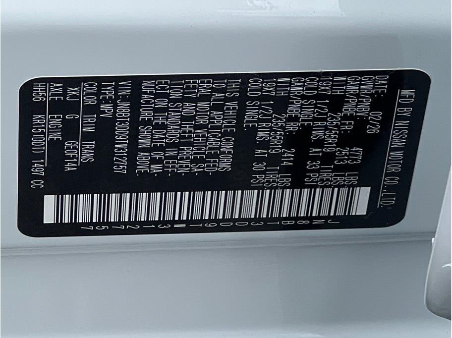 2026 Nissan Rogue Platinum (2026.5) Sport Utility 4D