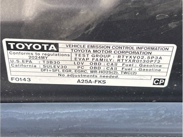 2024 Toyota Camry SE Sedan 4D