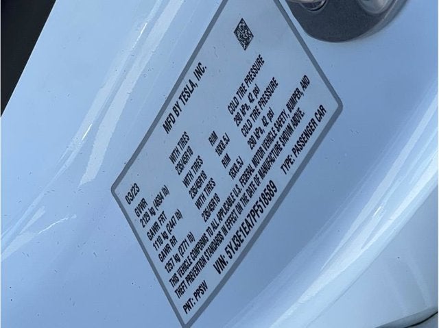 2023 Tesla Model 3 Standard Sedan 4D