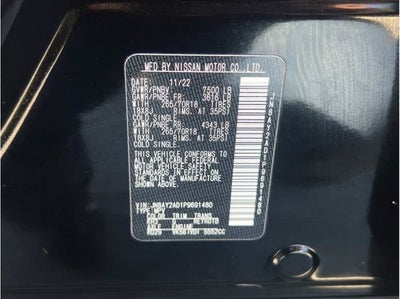 2023 Nissan Armada SV Sport Utility 4D