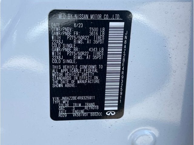 2024 INFINITI QX80 SENSORY Sport Utility 4D