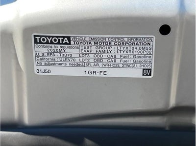 2020 Toyota 4Runner TRD Off-Road Premium Sport Utility 4D