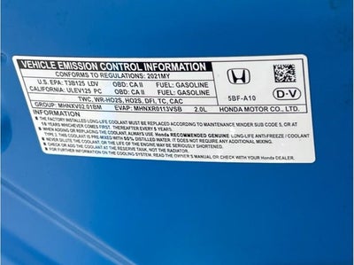 2021 Honda Civic Type R Touring Hatchback Sedan 4D