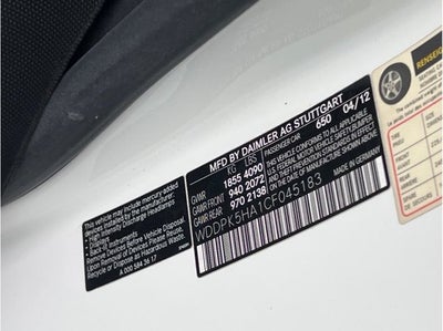 2012 Mercedes-Benz SLK SLK 350 Roadster 2D