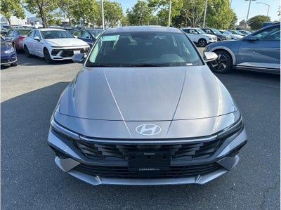 2025 Hyundai Elantra Hybrid Blue