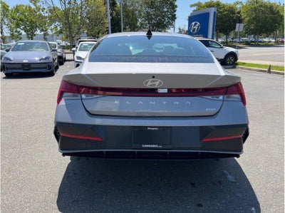 2025 Hyundai Elantra Hybrid Blue