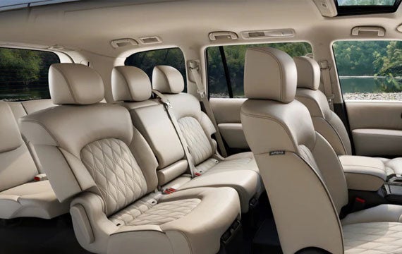 2023 Nissan Armada showing 8 seats | Redwood City Nissan in Redwood City CA
