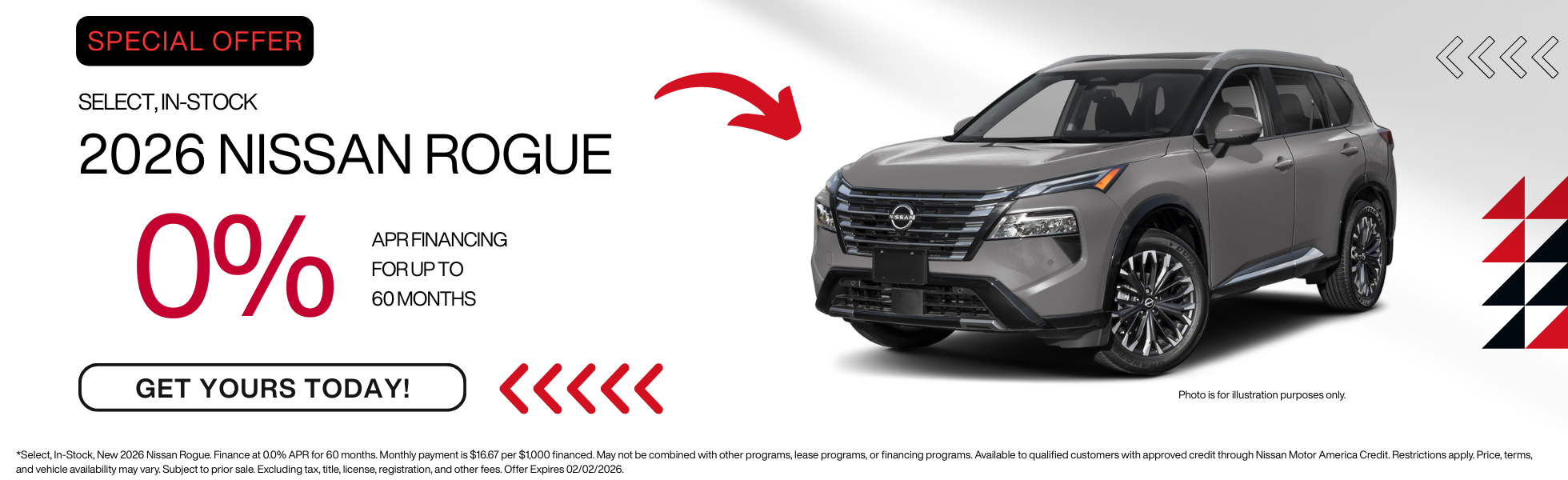 Get Your 2026 Nissan Rogue at Redwood City Nissan!