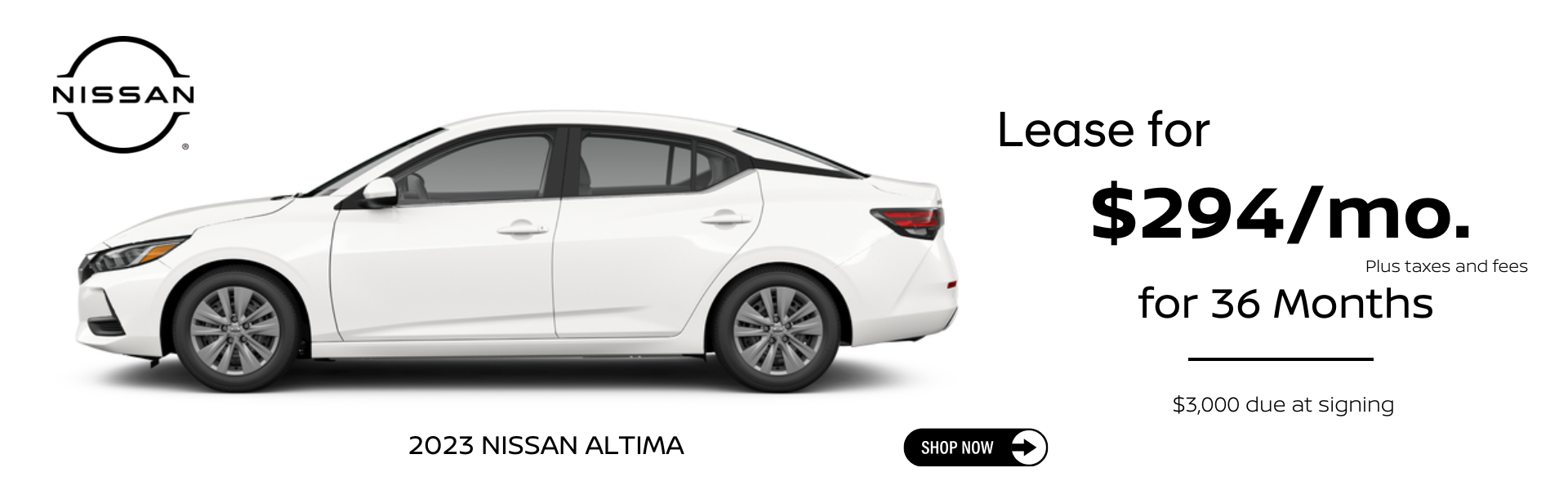 2023 Nissan Altima March Lease Specials